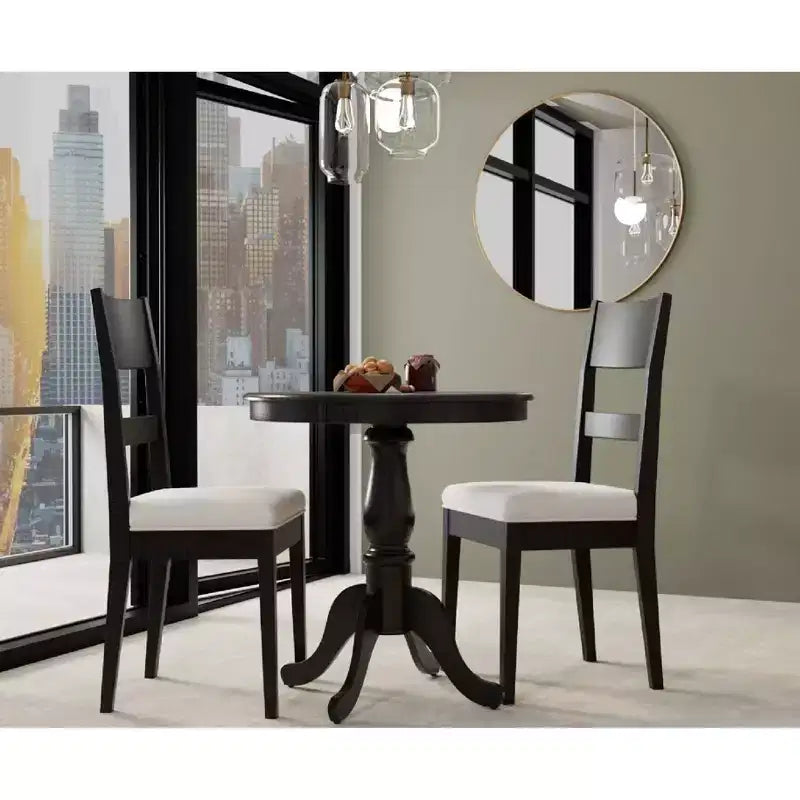 Carolina Living 30 Salem Round Pedestal Bar Table