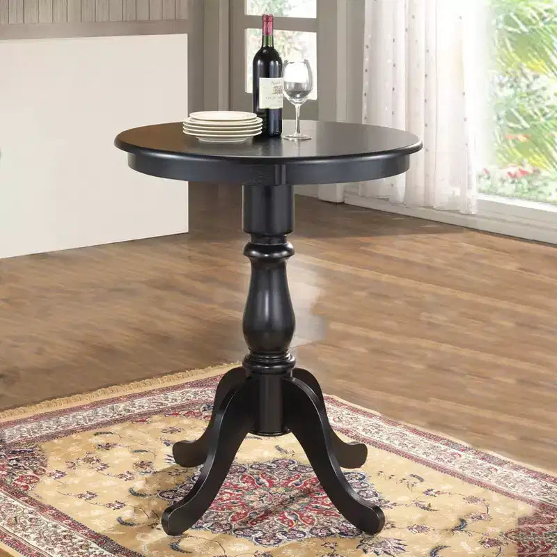 Carolina Living 30 Salem Round Pedestal Bar Table