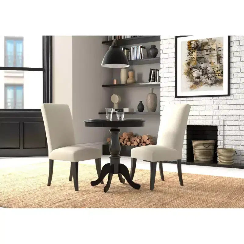 Carolina Living 30 Salem Round Pedestal Bar Table