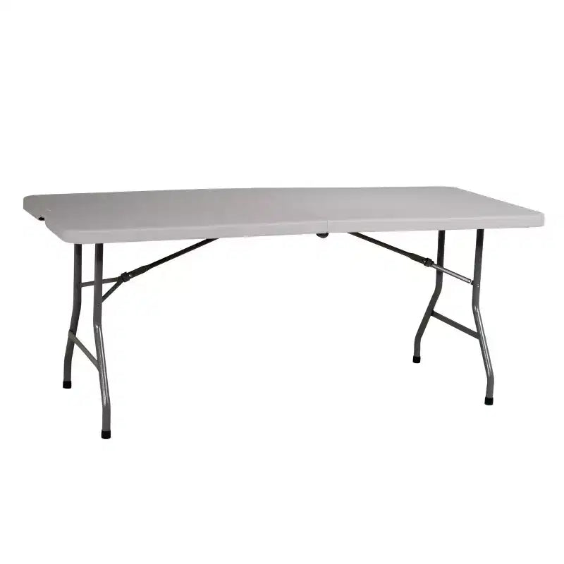 6" Collapsible Banquet Table - OSP Home Furnishings: Portable, Resin Top, Metal Frame, No Assembly Required