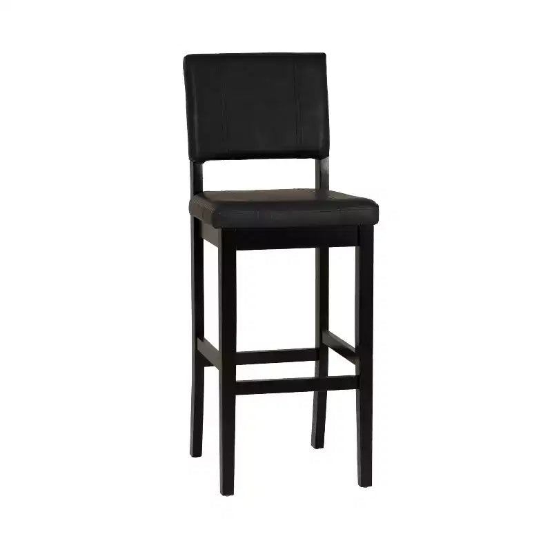 Linon Milano Barstool Black