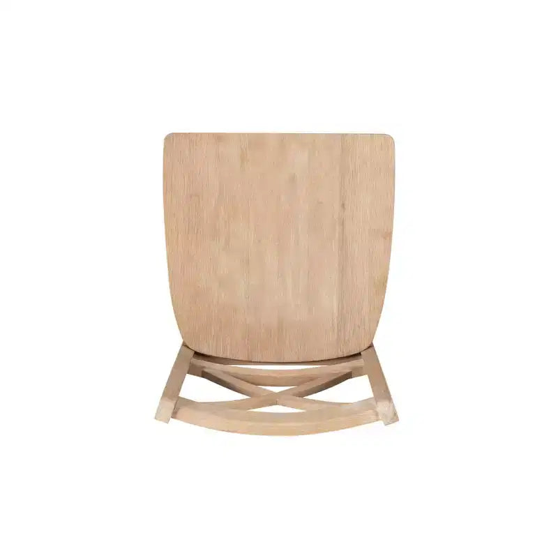Linon Torino Wash X Back Counter Height Barstool Gray