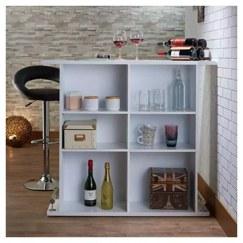 Table haute de bar Pub blanche - Acme Furniture