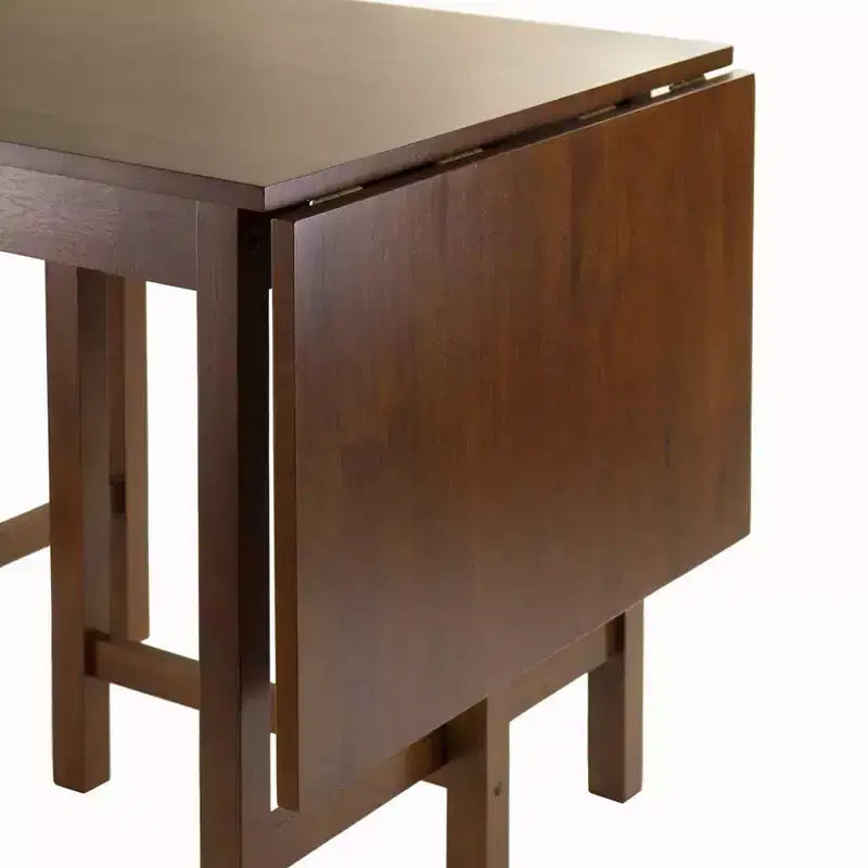 Drop Leaf Dining Table Wood/Toasted Walnut - Winsome