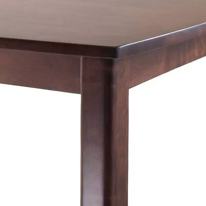 Inglewood High Table Curved Top Wood/Walnut - Winsome