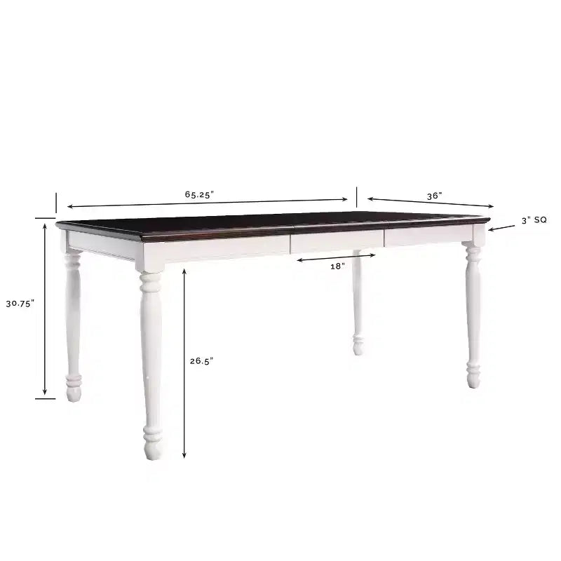 Shelby Dining Table White - Crosley