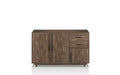 Iohomes Frakes Contemporary Buffet Table Natural Tone - HOMES: Inside + Out: Farmhouse Sideboard, Storage Console
