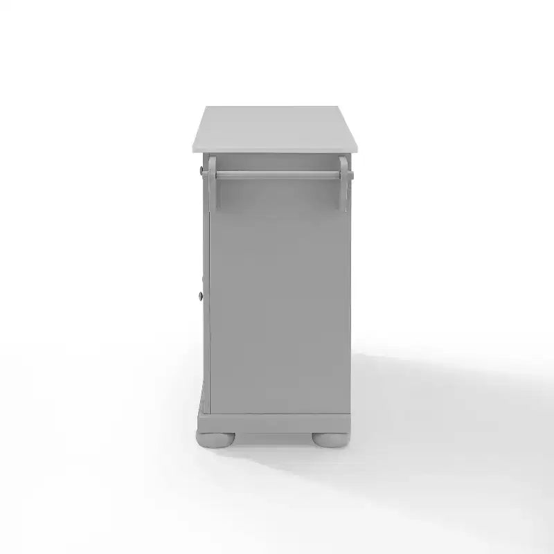 Alexandria Granite Top Kitchen Island/Cart Gray - Crosley
