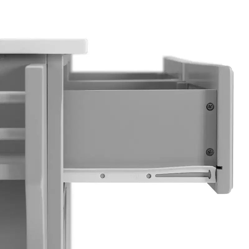 Alexandria Granite Top Kitchen Island/Cart Gray - Crosley