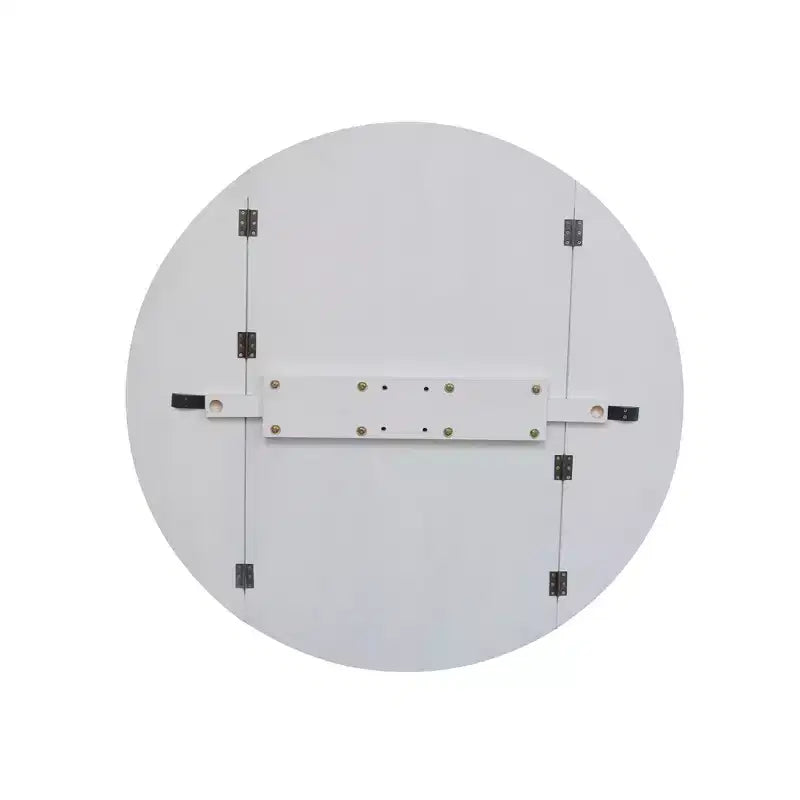 Table de salle à manger double plateau rond Patsy de 42 po blanc - International Concepts : Abattant, 4 places