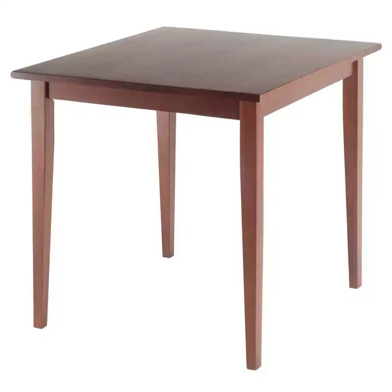 Winsome Table à manger carrée Groveland 3 pièces avec 2 chaises Noyer : Style shaker, Ensemble de cuisine