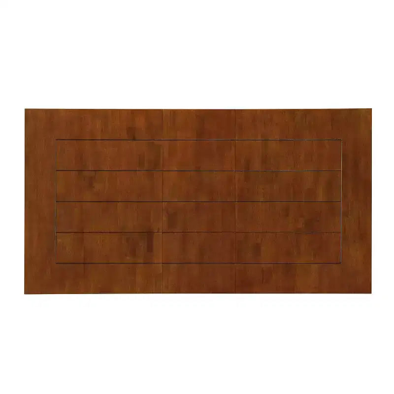 Wesley Extendable Dining Table Brown - ClickDecor