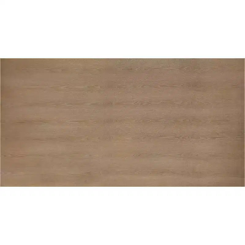 Grant Wood Dining Table Rustic Beige - Finch: Modern Farmhouse Style, Seats Six, Trestle Base