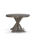 48" Molly Round Dining Table Gray - Steve Silver Co.: Contemporary Style, Textured Wood Veneer, Seats 4