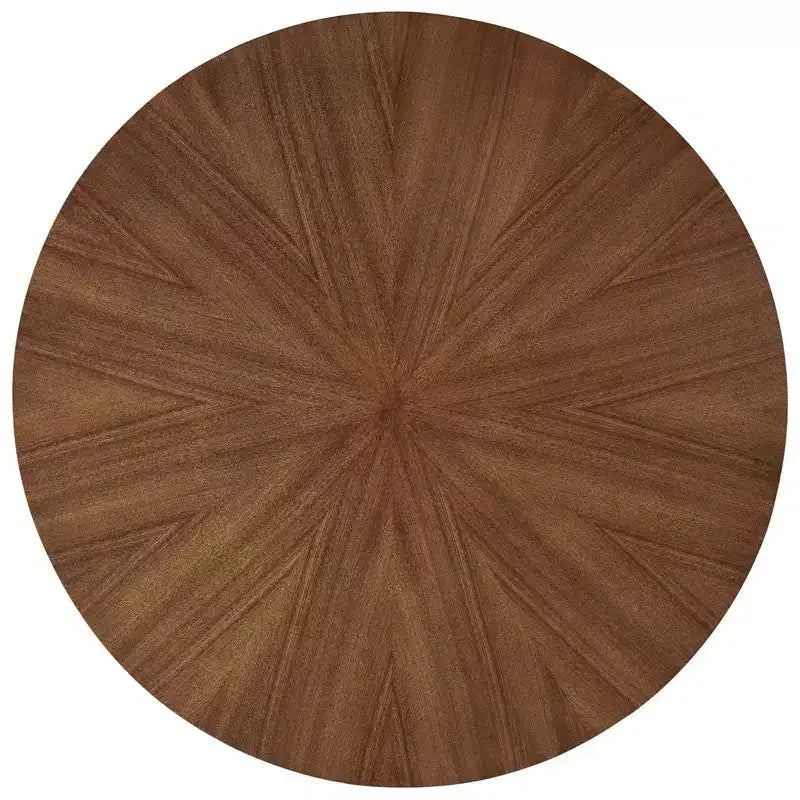 47" Crossroads Round Wood Dining Table Walnut - Modway