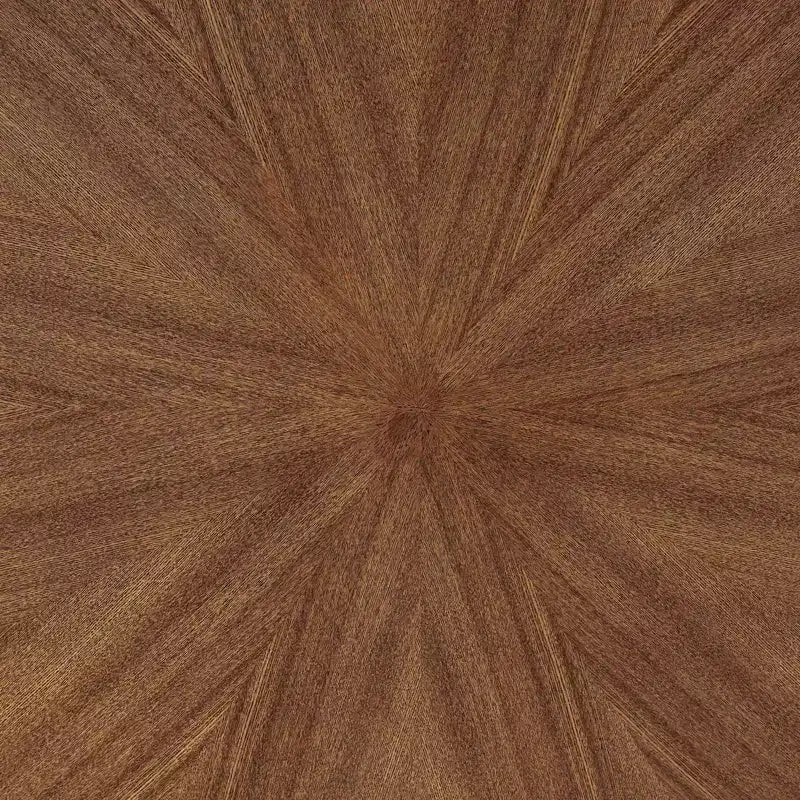 47" Crossroads Round Wood Dining Table Walnut - Modway