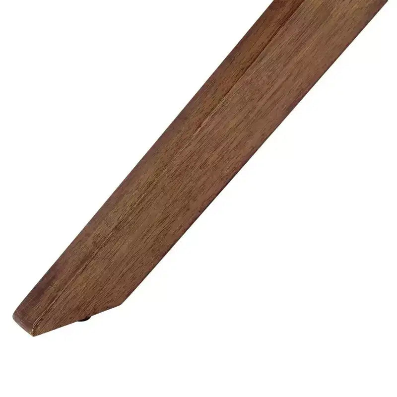 47" Crossroads Round Wood Dining Table Walnut - Modway