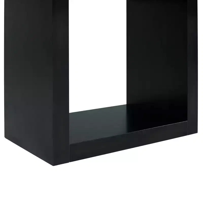 Willow Marble Counter Height Dining White - Picket House Furnishings: Chic Black Base, 6 Seats