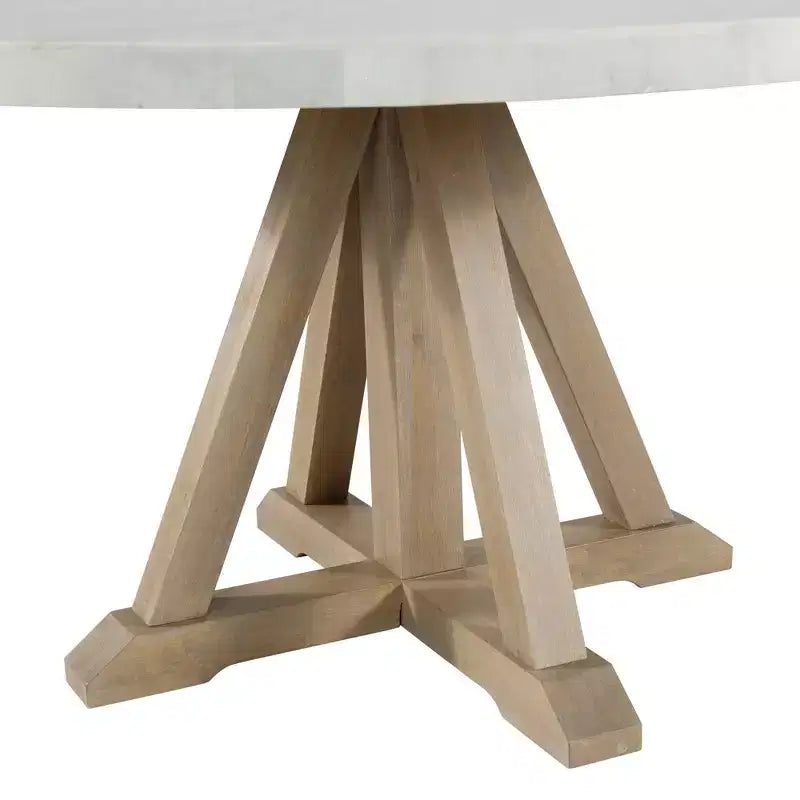Table à manger ronde Liam blanche – Picket House Furnishings