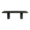 Holden Rectangular Standard Height Dining Table Top Black - Picket House Furnishings: With 20" Extension Leaf, Seats 4