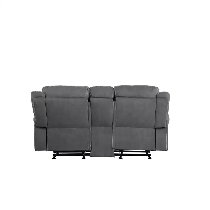 Acme Furniture 78" Zubaida Sofa Two Tone Gray Velvet