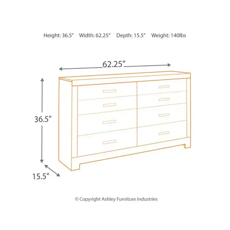 Culverbach Dresser Gray - Signature Design by Ashley