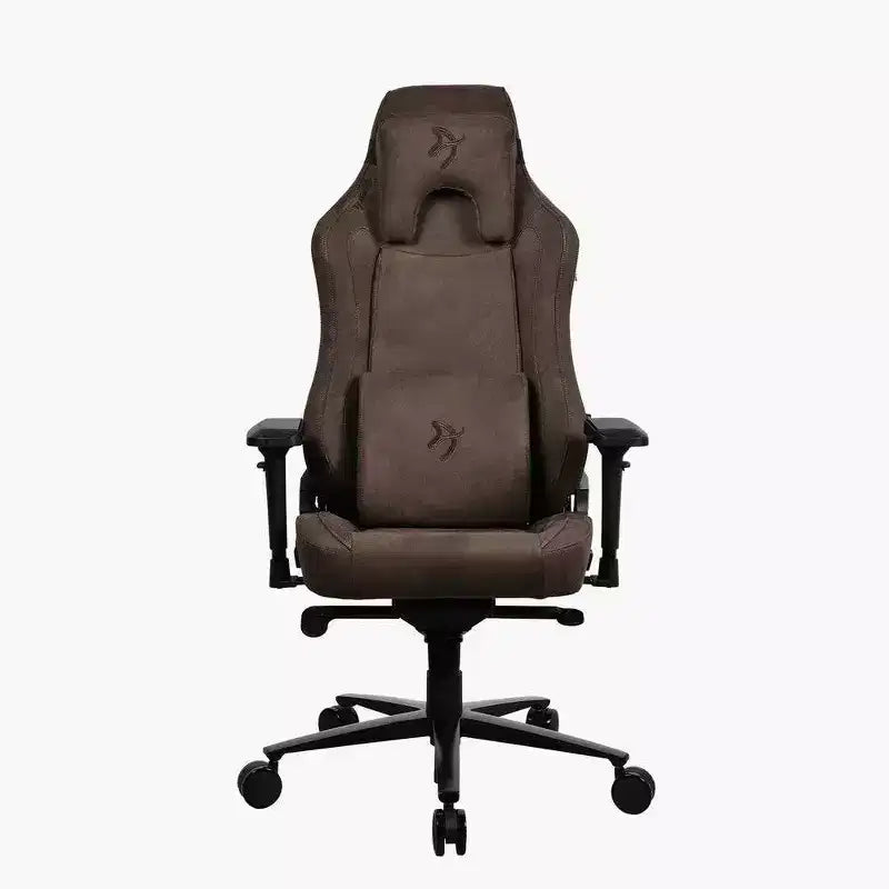 Arozzi Vernazza Supersoft Office and Gaming Chair with Memory Foam Lumbar Support Brown