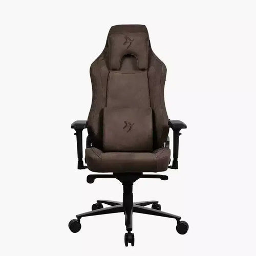 Arozzi Vernazza Supersoft Office and Gaming Chair with Memory Foam Lumbar Support Brown