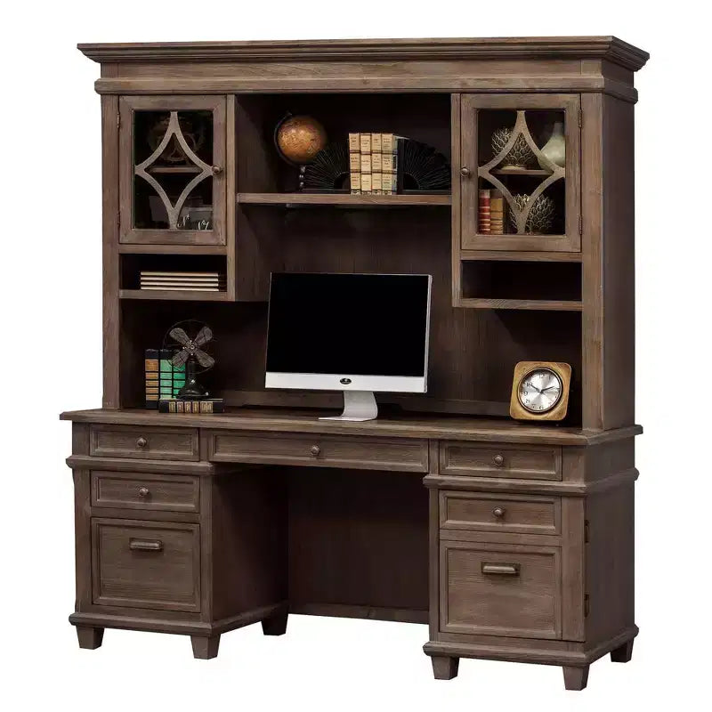 Carson Credenza Brown - Martin Furniture