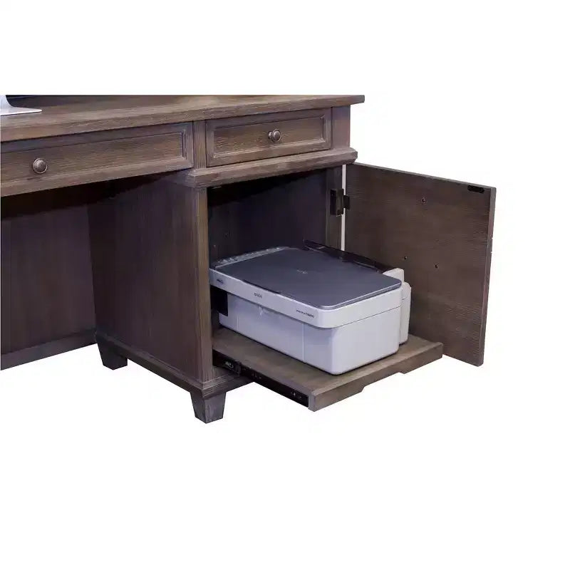 Carson Credenza Brown - Martin Furniture
