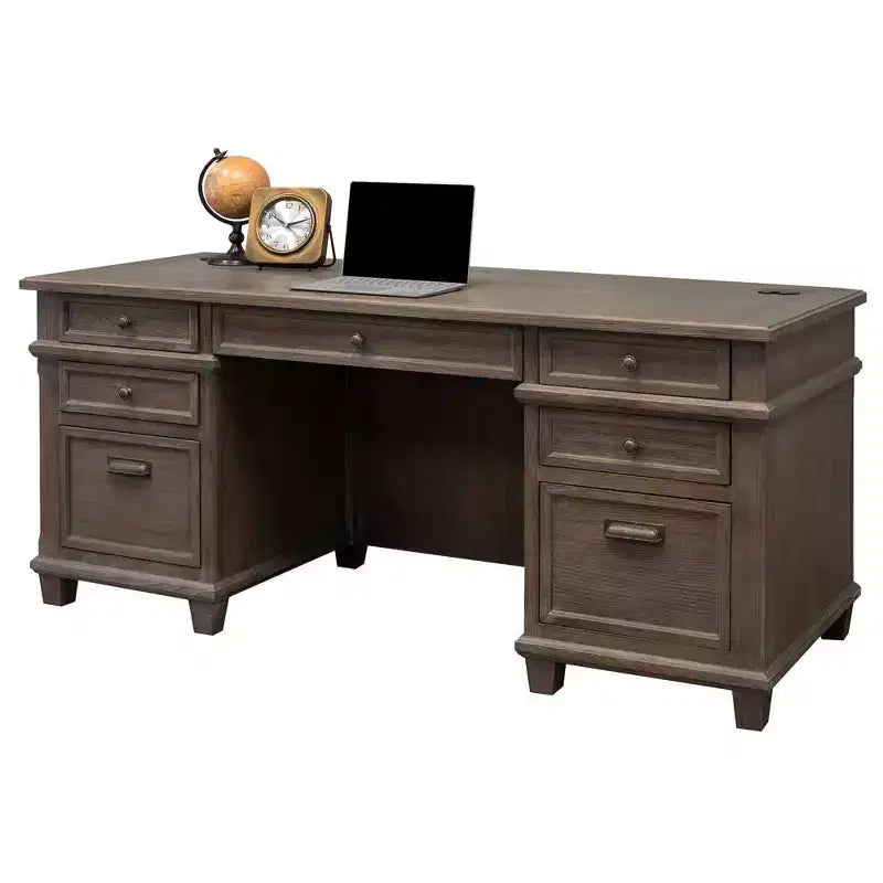 Carson Credenza Brown - Martin Furniture