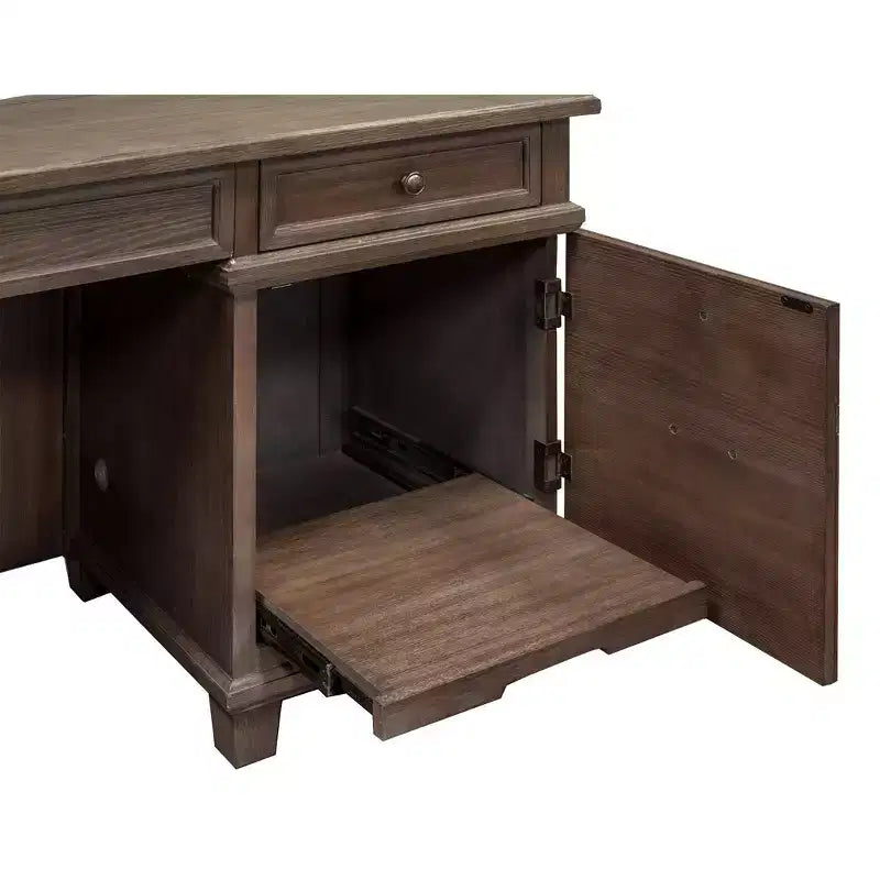 Carson Credenza Brown - Martin Furniture