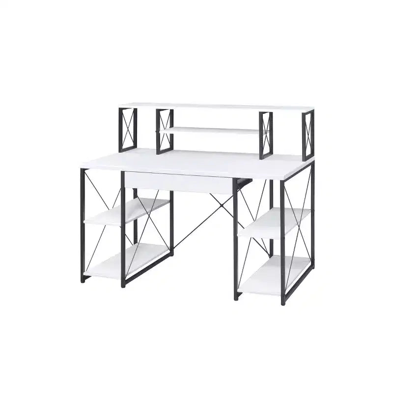 Amiel Desk White - Acme Furniture