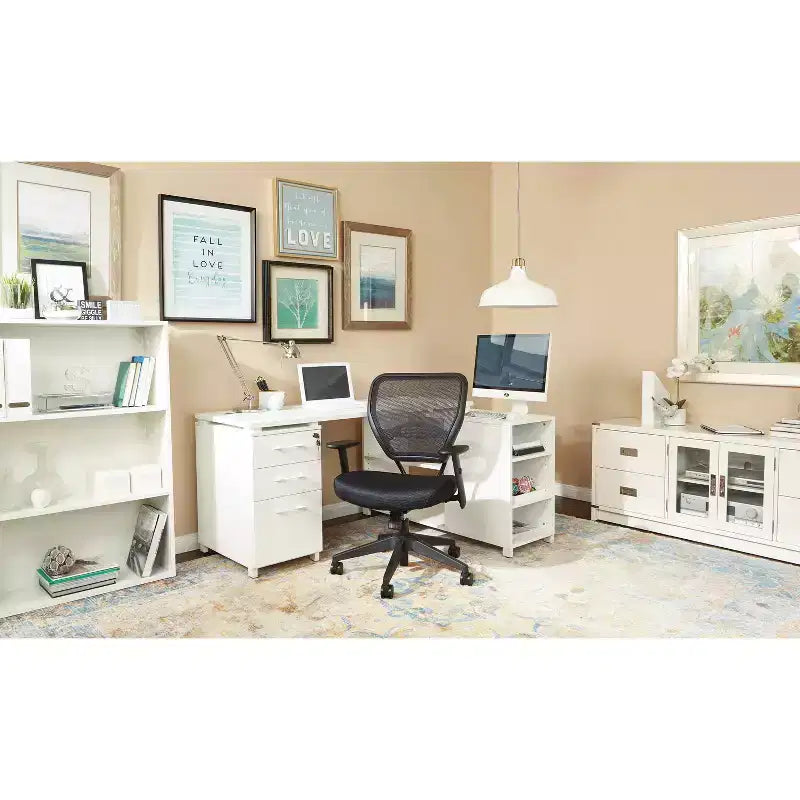 Professional Black Airgrid Back Managers Chair Black - OSP Home Furnishings