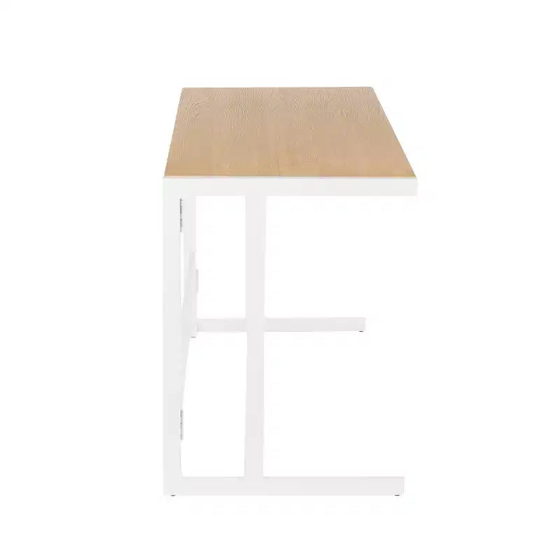 Roman Industrial Office Desk Natural - LumiSource
