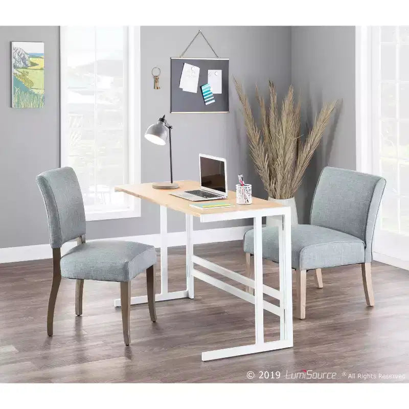 Roman Industrial Office Desk Natural - LumiSource