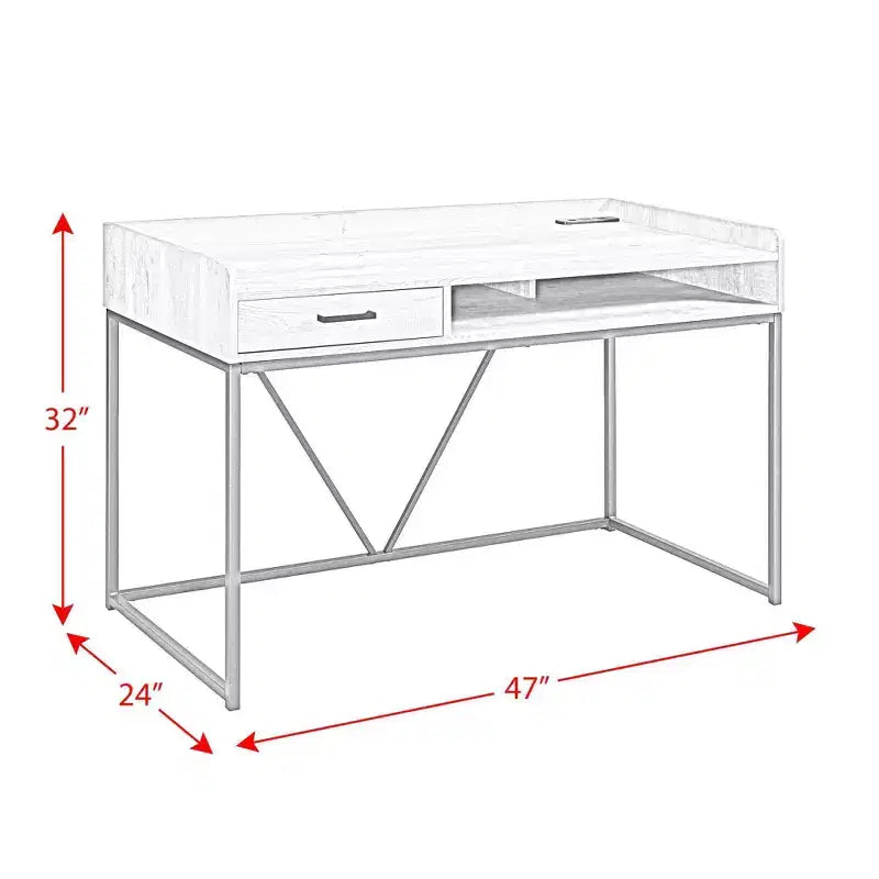 Peyton Desk Gray - Picket House Furnishings