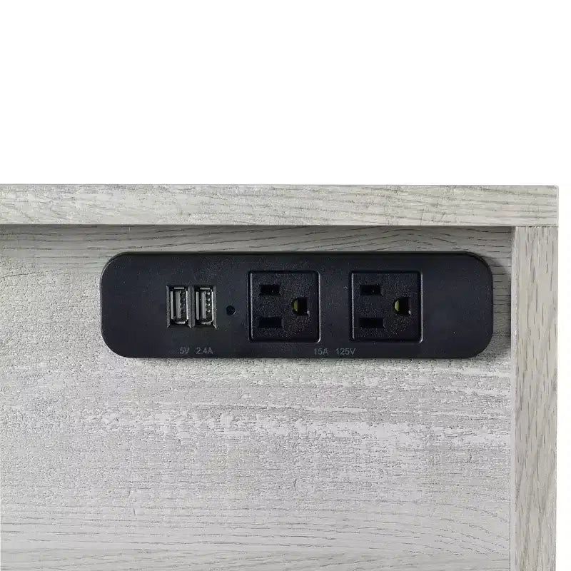 Peyton Desk Gray - Picket House Furnishings