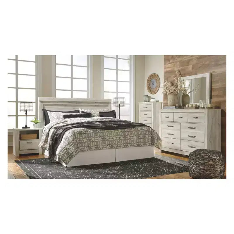 Bellaby King Panel Headboard White - Signature Design by Ashley