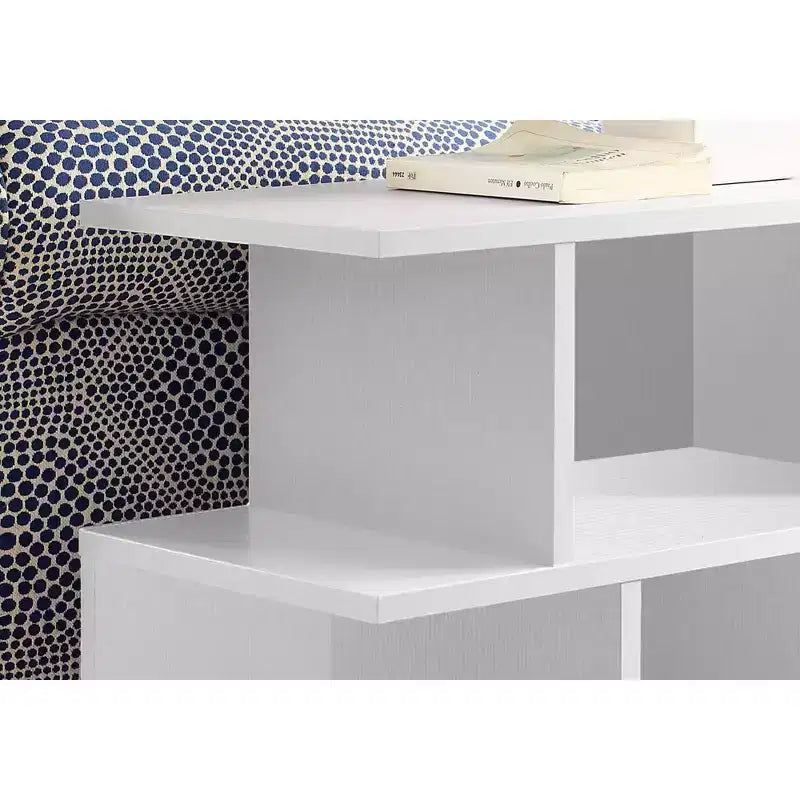 End Table with Shelves White - EveryRoom