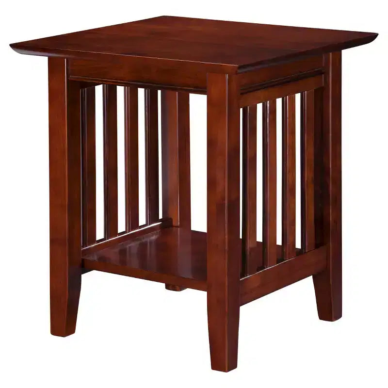 Mission End Table Walnut - AFI