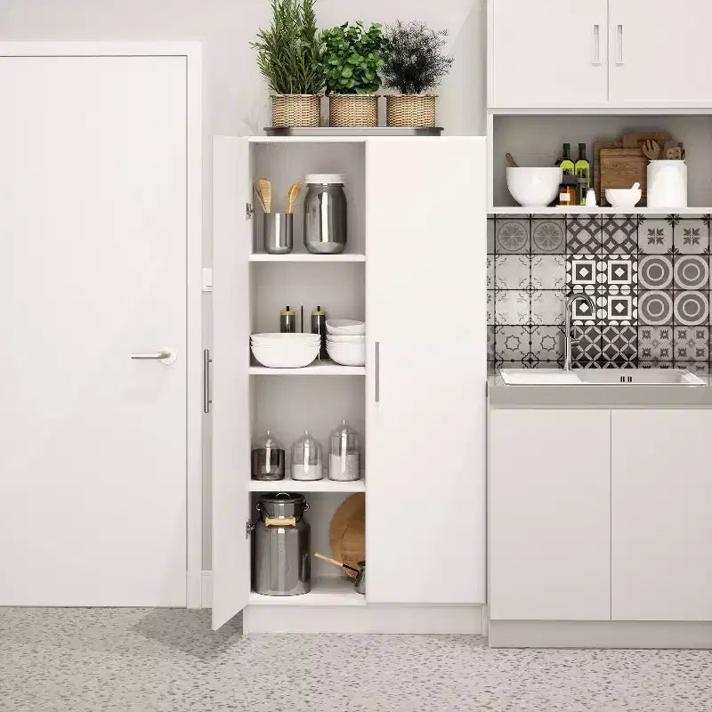 Armoire de rangement Elite 32 blanche - Prepac