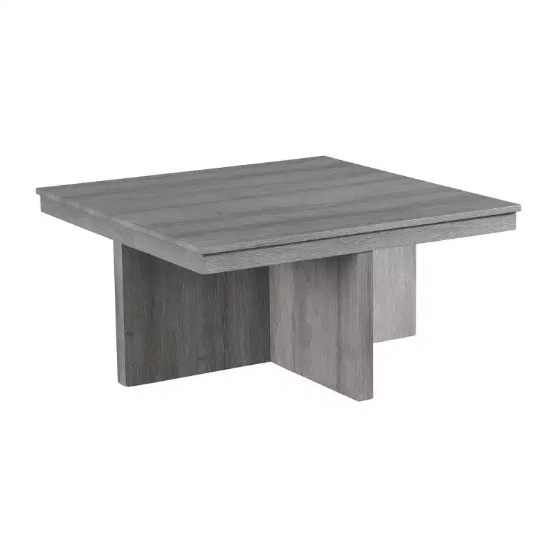 Dawson Coffee Table with 4 Storage Stools Gray - Picket House Furnishings