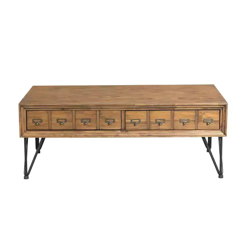 Tanner Coffee Table Light Walnut - Picket House Furnishings