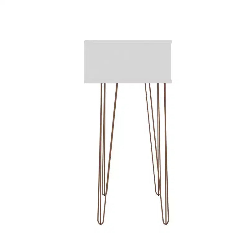 39.37" Rockefeller Entryway Console White - Manhattan Comfort