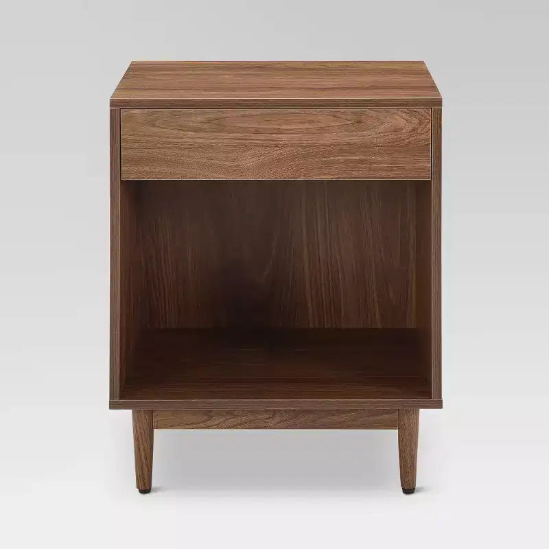 Table d'appoint de rangement Liam en noyer - Crosley