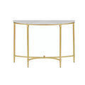 Bordeaux Console Table White/Gold