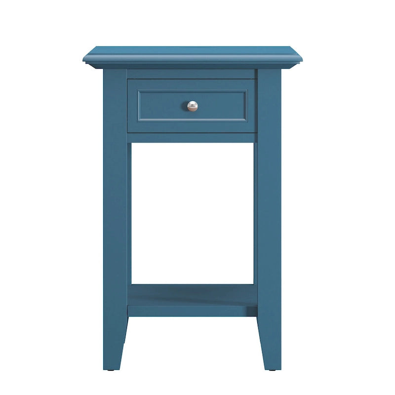 Zayden 1-drawer Side Table with Charging Station by iNSPIRE Q Bold