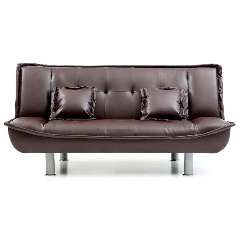 Lionel Faux Leather Sofa Bed