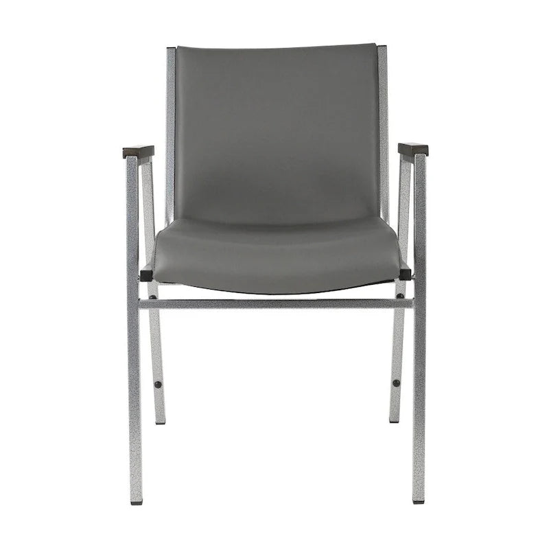 Chaise empilable robuste avec accoudoirs - 21P x 21L x 31H